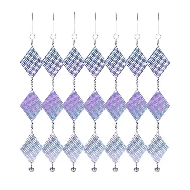 Lézeres Fényvisszaverő Madár Visszataszító Barkács Madarak Elrettentő Elleni Kétoldalas Lézer Színű Szalag Kültéri Kerti Pázsit Udvari Dekoráció - Image 5