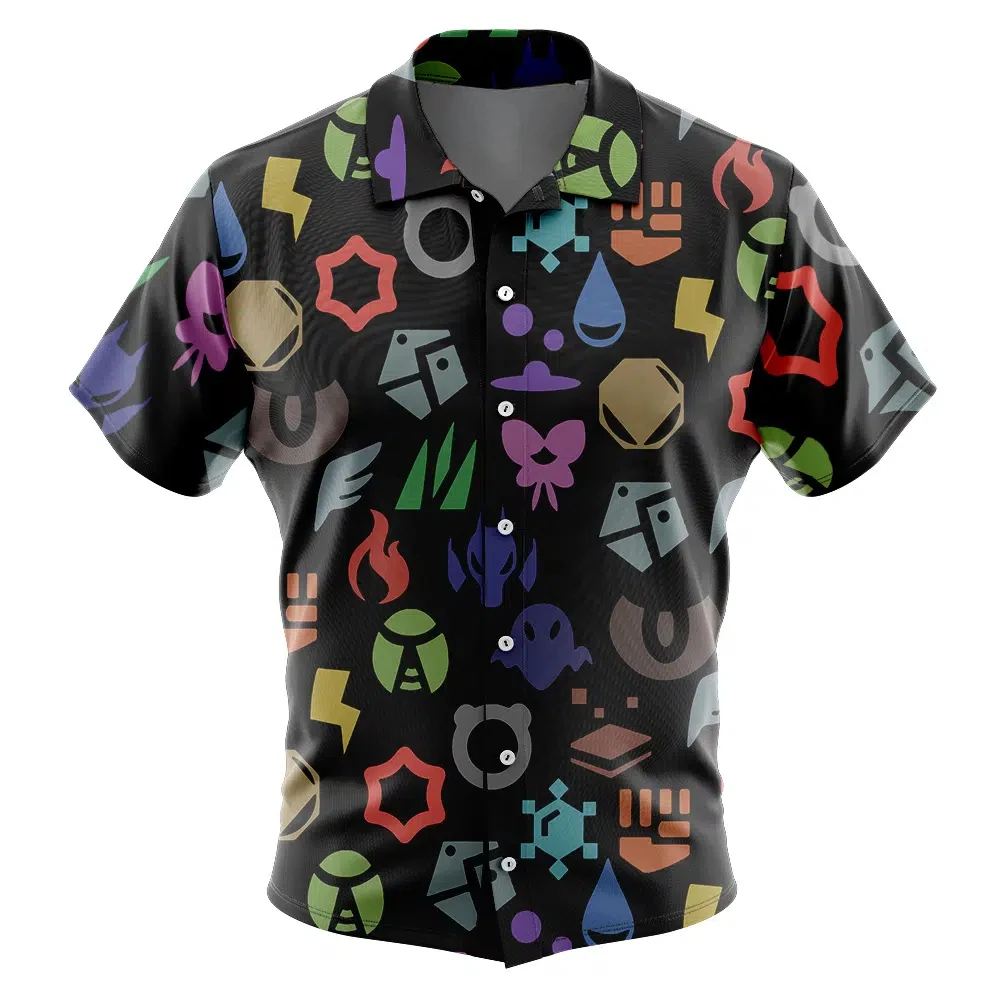 Chuckles Gl Joe ARAH Figure CosplayButton Up Hawaiian ShirtFashion Trend Breathable Loose Versatile Casual Sports Summer Men 5