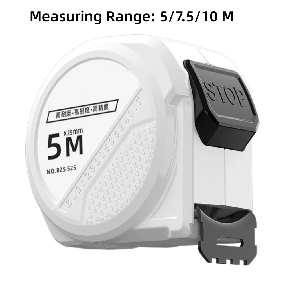 3/5/7.5/10 Meter Tape Measure Blue Light Self-locking Measuring Tape Wear-resistant Portable Measure Puller Ruler Household