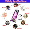 Clear Glue Phone Speaker Electronics Display Rhinestone Fabric Crafting DIY Textile Super Plastic Model Miniature Adhesive b7000 2