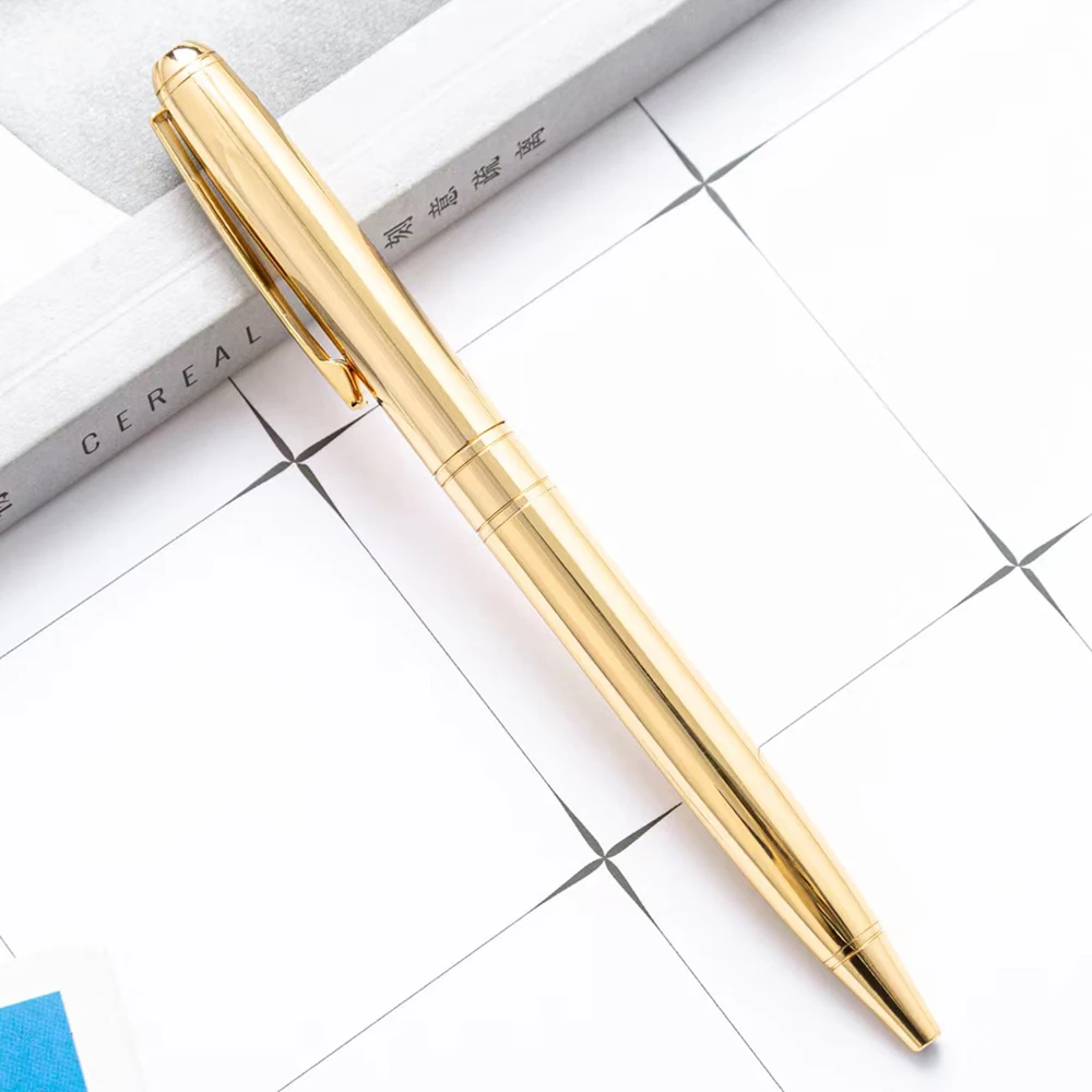 

Color Business Roller Ballpoint Pen Luxury Cute Wedding Rose Gold Metal Stationery School Office Supplies Premium Gift Ball Pen