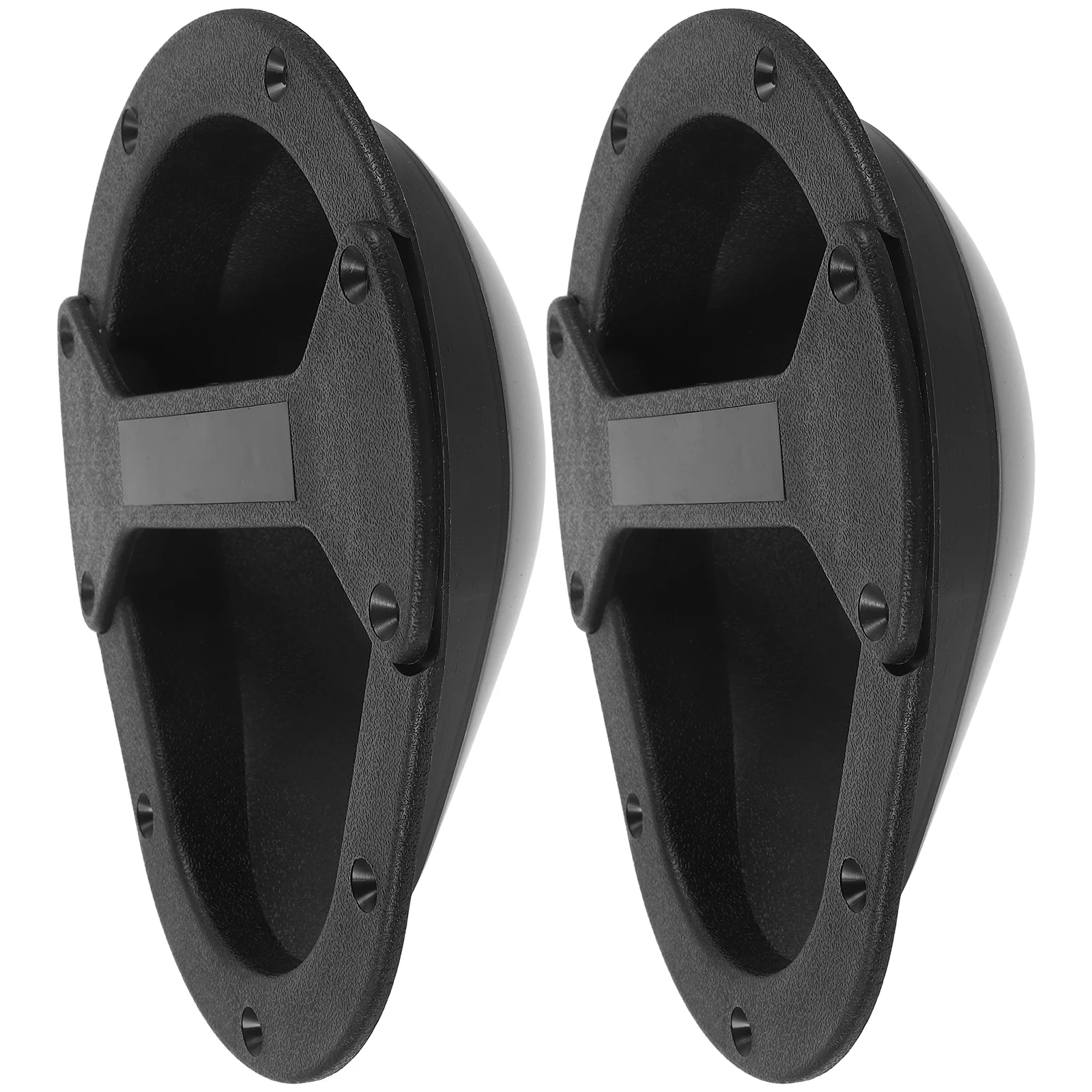 

2 Pcs Speaker Handle Audio Fittings Recessed Handles Pulls Loudspeaker Plastic Replacement for