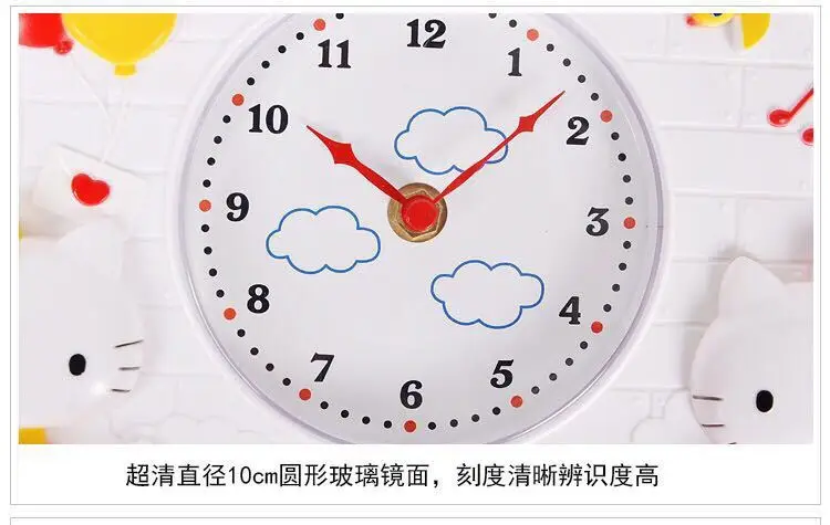 Sanrio New  Hello Kitty Kuromi My Melody Cinnamoroll Pompompurin Pochacco Clock Decoration Room Fashion Trend Cute Kawaii Anime