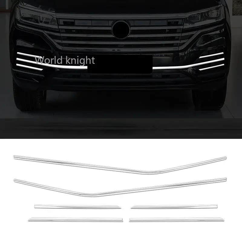 폭스바겐 VW 투아렉 2019-2021 크롬 ABS 리어 트렁크 커버, 테일게이트 트림 스트립 범퍼 백 문짝 몰딩 가니쉬 보호대