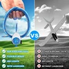 Kids Airplane Launcher Toys 13.2'' LED Foam Glider Catapult Gun Plane Toy for Boys Outdoor Flying Toys Birthday Gifts for Boys 4