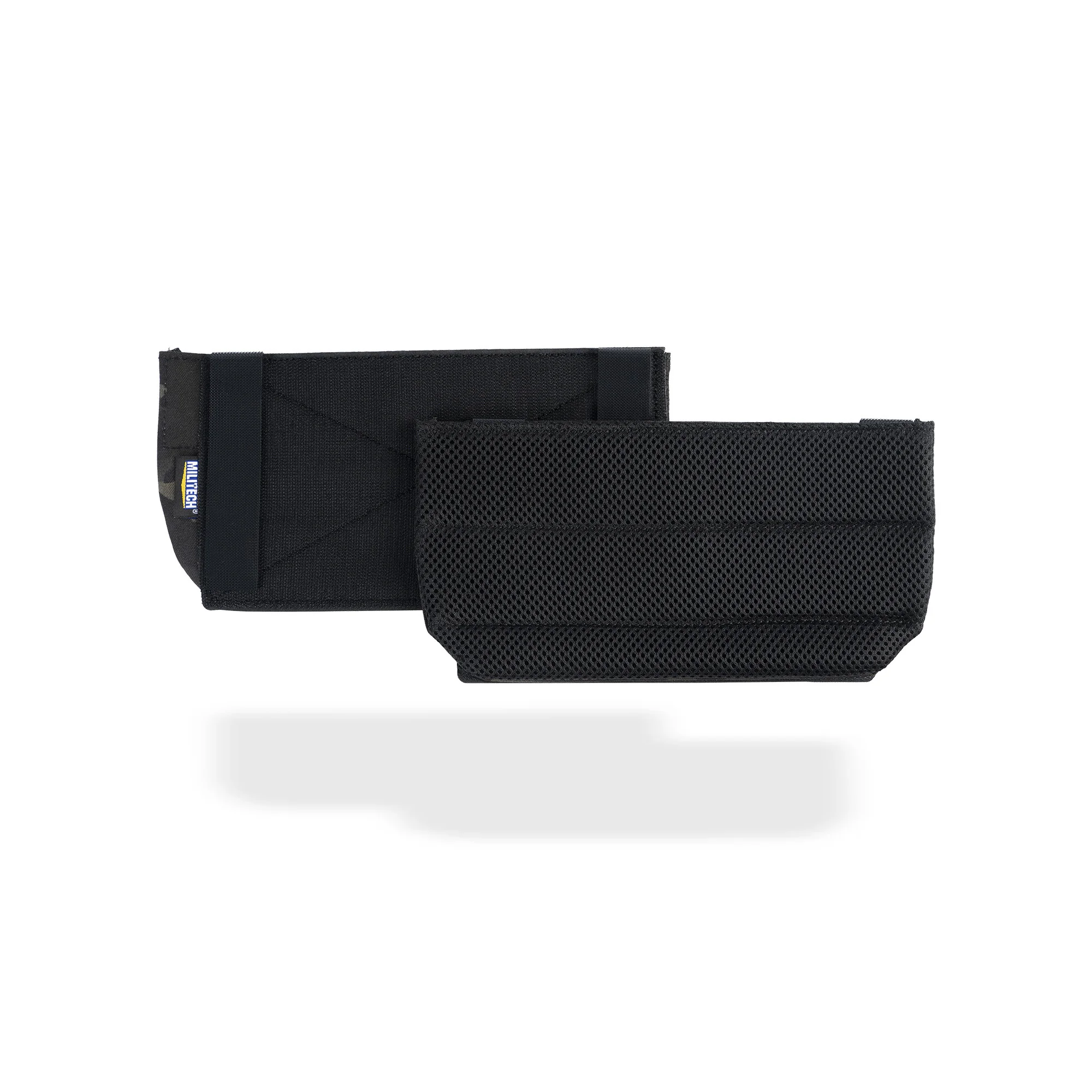 MILITECH Side Panel Pouch Bucket Set for Armor 6x6 6x8 Panel Storage for Triple Mag Frame Fit ARC V2 Tactical Vest Plate Carrier