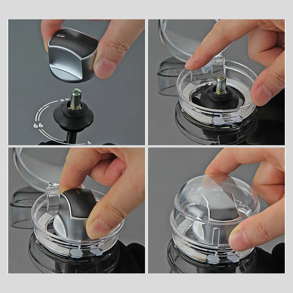 Stove Protector Cover 2/4PCS Children Gas Stove Cover Protector Baby Care Tools Kitchen Safety Locks Kids Security Protection Stove Knob Cover Locks