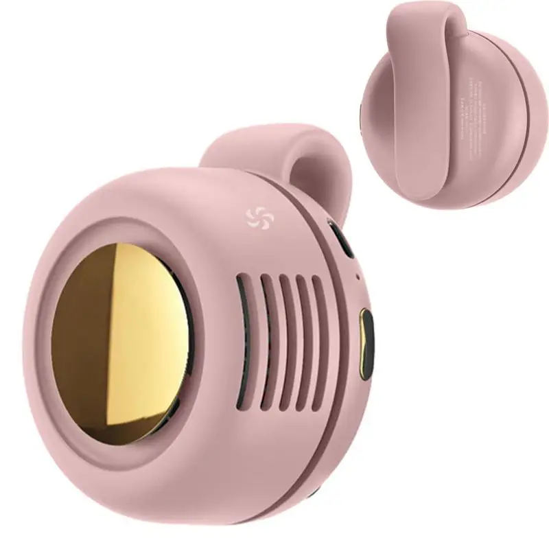 

Neck Fan Adjustable 360 Swivel Hands Free Fan Studying Riding Shopping Camping Fan For Hot Weather For Home Offices Classrooms