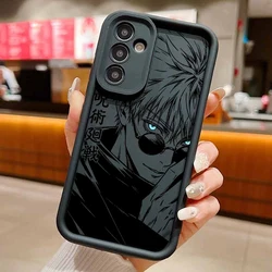 Premium Jujutsu Kaisen Satoru Gojo & Sukuna Illustrated Phone Case - Galaxy A70 (EH01 - JTH)