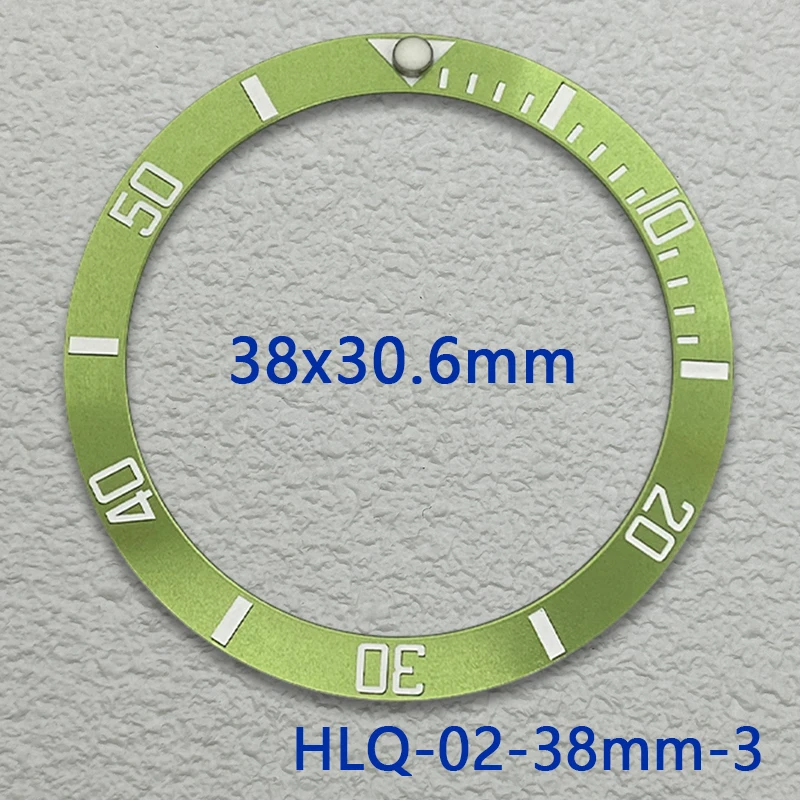 Elegant Beveled Aluminum Watch Bezel – 38mm x 30.6mm
