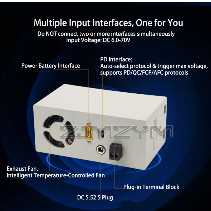 XY6008?W WiFi 스마트 디지털 조정 가능 DC 전원 공급 장치 CV CC 조정 전원 공급 장치(원격 PC 모바일 앱 제어 기능 포함)
