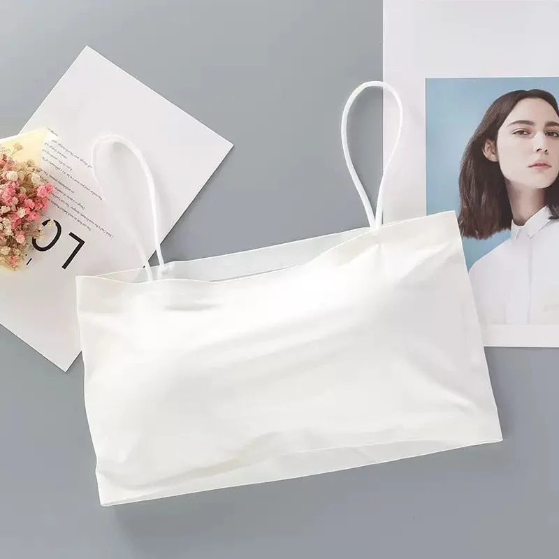 White suspender belt [with chest pad]