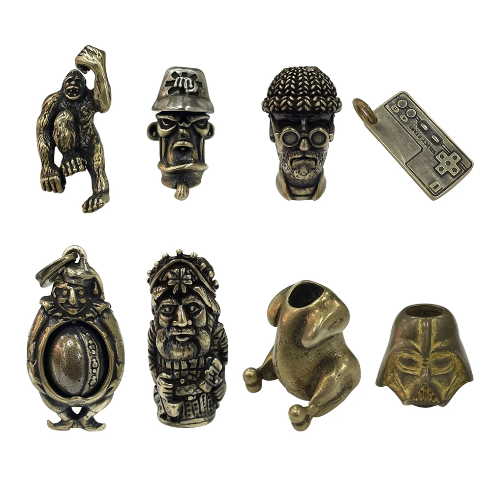

Clearance Sale Knife Beads Brass Necklace Keychain Accessorries Decoration Classical