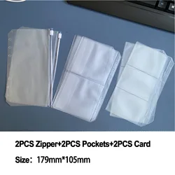 Clear Zipper Binder Pockets (Assembly-ZPC)