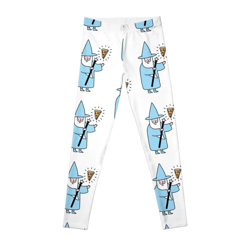 

Pizza Wizzard Leggings gym wear Golf wear Womens Leggings