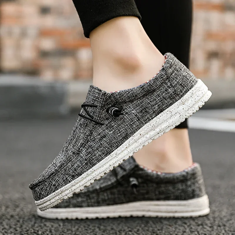 Men's Casual Shoes Light Non-slip Loafer Flat Shoes Outdoor Sneakers Vulcanized Shoes for Men Sapatos Formais Masculinos - Image 5