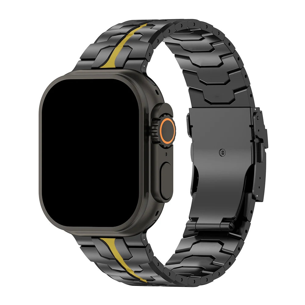 Premium Titanium Metal Watch Strap - Elegant & Durable Bracelet