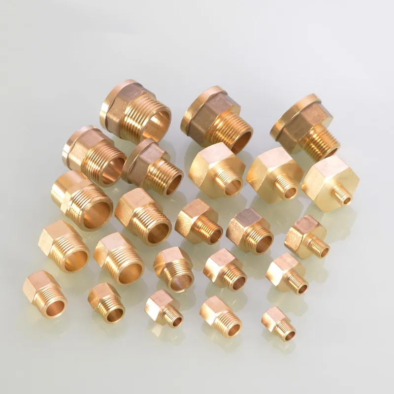 Pipe Fitting Hose Pipe Fitting Water Pipe Fitting Brass Pipe Hex Nipple Fitting Quick Coupler Adapter 1/8 1/4 3/8 1/2 3/4 1 BSP Adapter Fitting Reducing Hexagon Bush Bushing