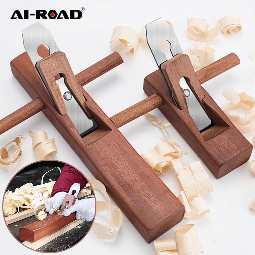 

Woodworking Hand Planers Easy Cutting Bearing Steel Blade Hand Tool Flat Plane Bottom Edge Wood Carpenter
