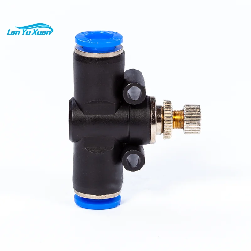 AKS pneumatic trachea joint pipe throttle valve PA SA LSA4 LSA6 LSA8 LSA10 LSA12 pa throttle gas pipe fast insertion lsa 04 lsa 06 lsa 08 lsa 10 lsa 12