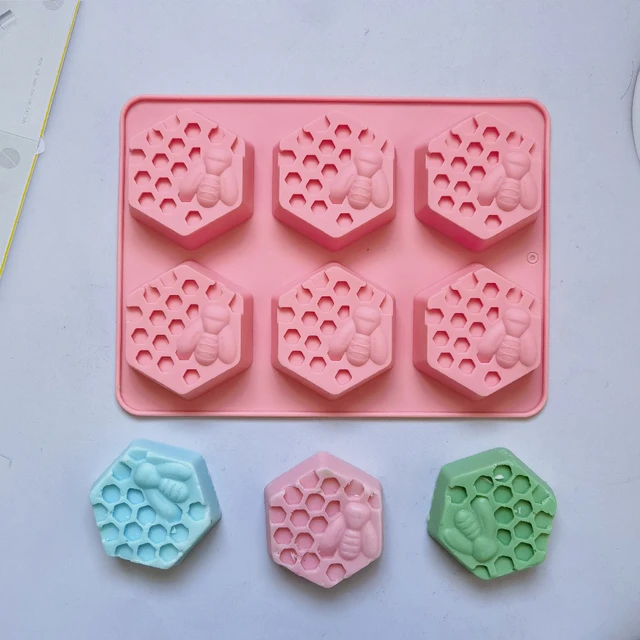 3D Hexagonal Mold Silicone Mold for Making DIY Resin Crafts Mold for Soap  Honeycomb Mold Silicone