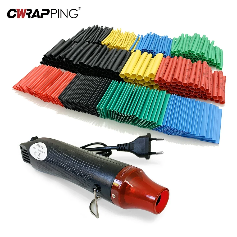 Car Heat Shrink Tube Car Heat Shrink Tube Insulated Sleeving Tubing Set Electrical Connection Wire Waterproof Thermoresistant Eco Friendly Material