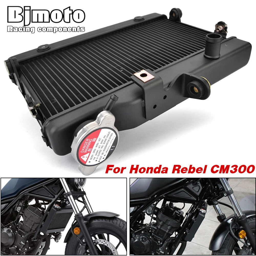 

Радиатор охлаждения двигателя для Honda Rebel CM CMX 300 2020 2021 2022