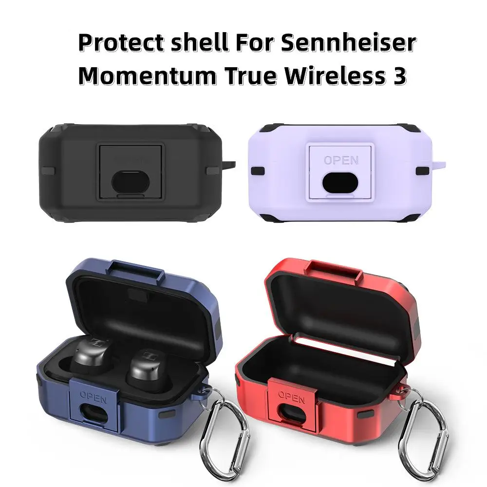 Proteggi Shell Per Sennheiser Momentum True Wireless 3 Custodia Per Cuffie Antiurto Custodia Antiscivolo Per Cuffie