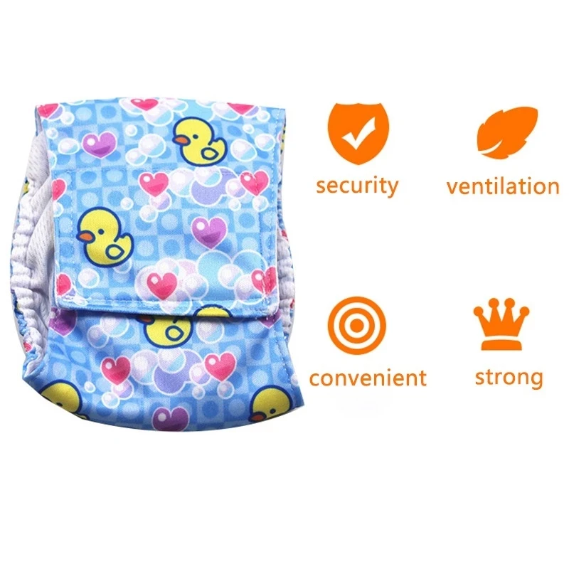 Washable Male Dog Physiological Pants Reusable Sanitary Underwear Belly Wrap Band Cotton Diaper For Large Small Medium Dog