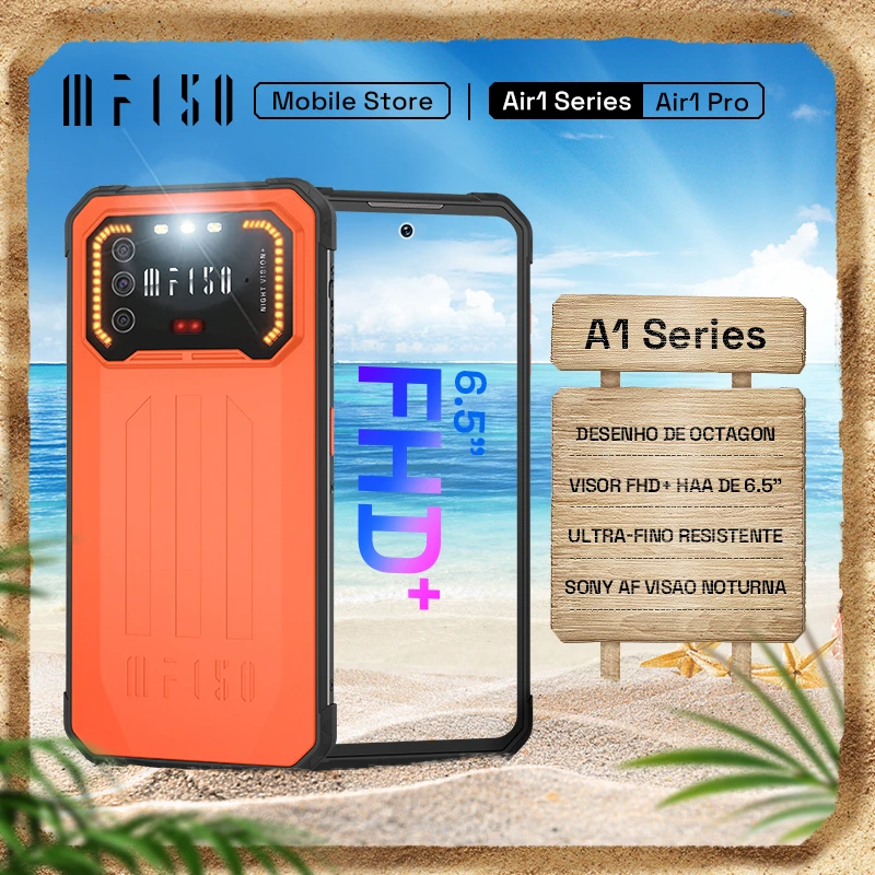 Iiif150 Air1 Pro Rugged Phone 6.5"fhd+ Display 48mp +20mp Af Night