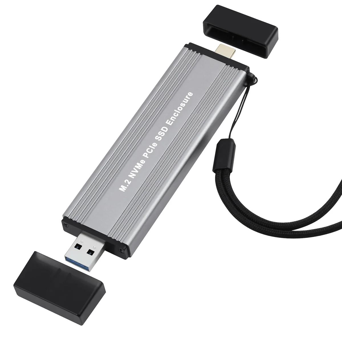 

Корпус M.2 NVME PCIe SSD, внешний корпус с USB C 3,1 Gen 2 USB3.0 на M.2 M Key HDD, корпус для 2230 2242 2260 2280