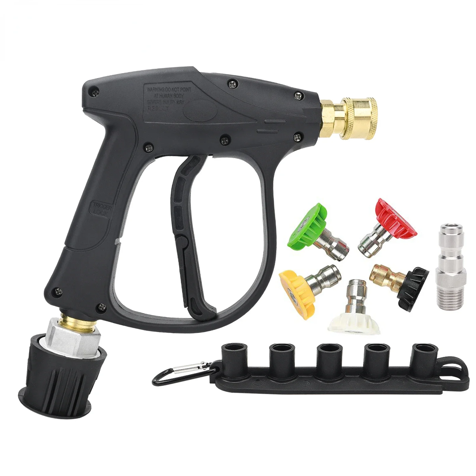 Pressure Washer Water Gun for Car Cleaning Hose Connector For Karcher Nilfisk Parkside Bocsh Quick connector nozzles