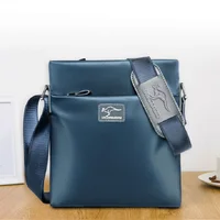 Sac à bandoulière de marque pour hommes, sac à bandoulière imperméable en tissu Oxford, sac à sangle de voyage, sac à bandoulière d'affaires de grande capacité pour hommes 2