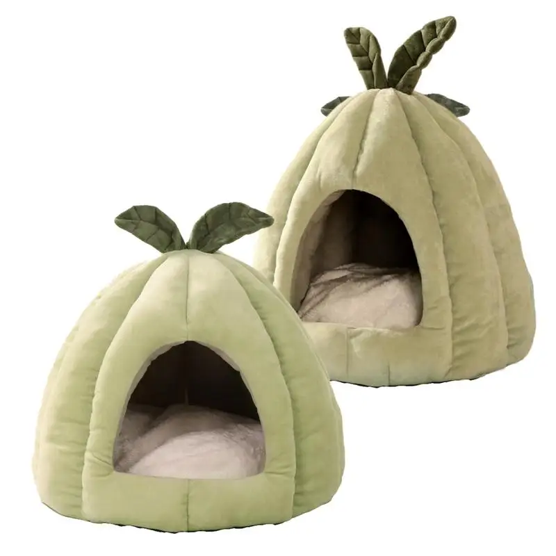 

Cat Bed Cave Kennel Cat Cave Dog Bed Cute unique Shaped Anti-Slip Cat Hideaway Warm Dog House For Cats Rabbits Bunnies Pets