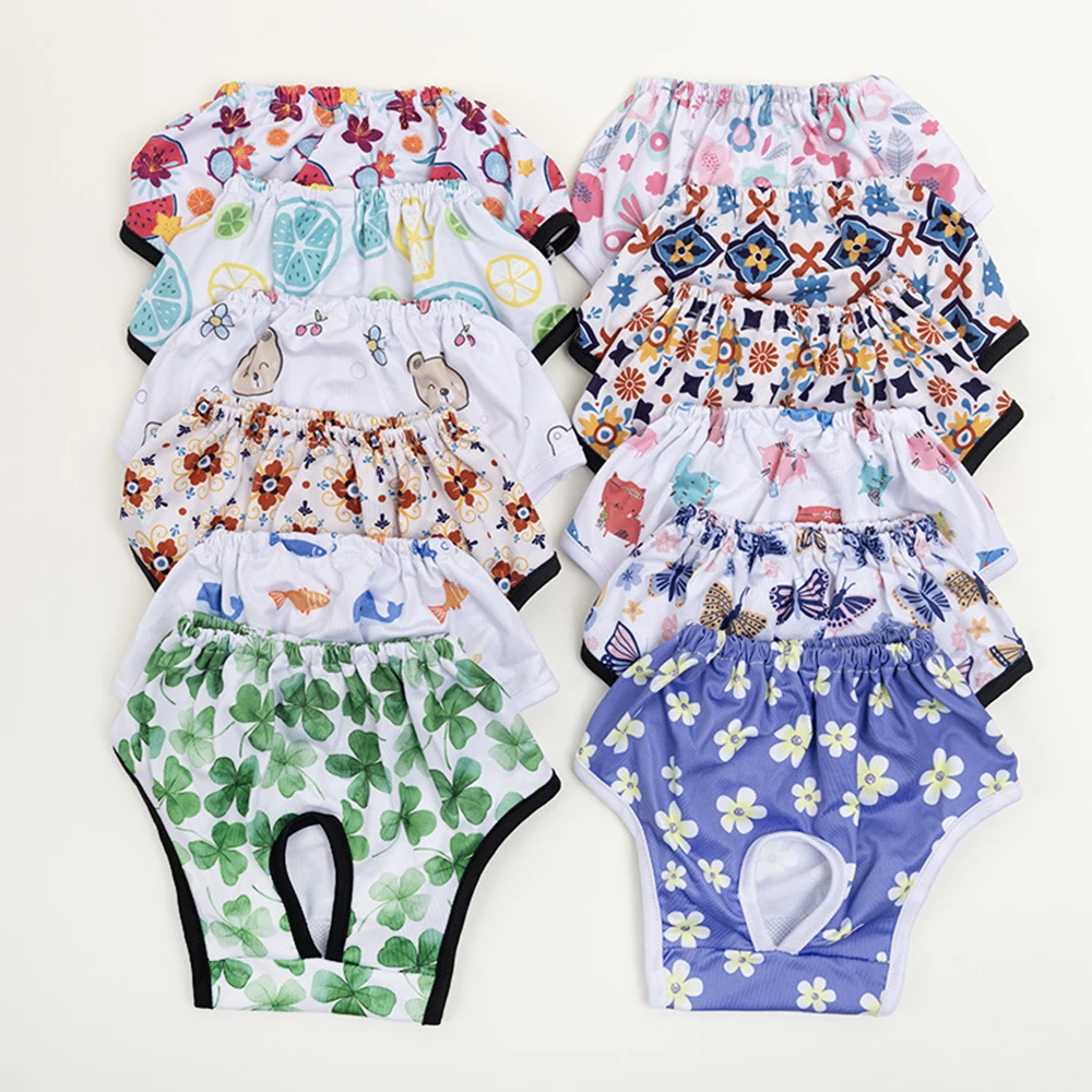 Pet Physiological Pants Princess Pet Panties Dog Menstrual Pants Physiological Dog Diaper Female Clothes Chihuahua dog diapers pet diapers dog nappies