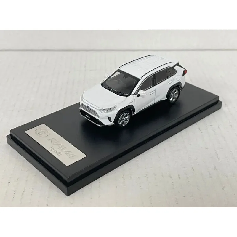 

1/64 LCD для Toyota RAV4 Hybrid Rong fang литая модель городского внедорожника автомобильные игрушки подарки хобби Дисплей украшения черный/синий/серый/красный