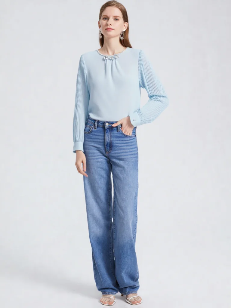 ZJYT Women's Tops Shirts & Blouses Long Sleeve Cheap Clothing Female Large Size Elegant Ladies Blouse Spring Blusas Fashion New - Image 3