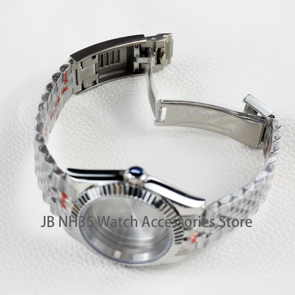 Oyster Datejust 스타일 시계 케이스, 사파이어 크리스탈 방수, Nh35 Nh36 자동 무브먼트, 28.5mm 다이얼, 36mm, 39mm