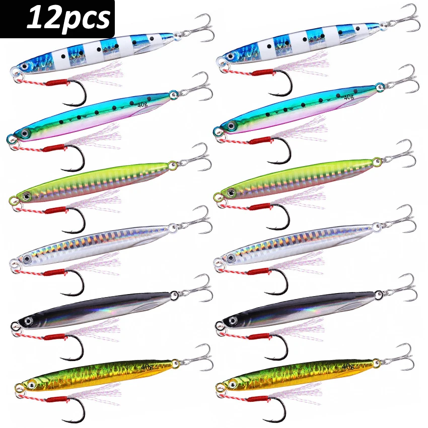 Premium Shore Jigging Spoon - Versatile Seabass Lure and Artificial Bait