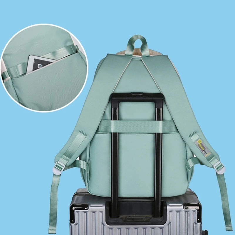 Ergonomic Back Support School Bag School Backpack Laptop Backpack for Student Teenagers Travel Casual Book Bag 2