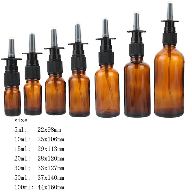 10ml 15ml 30ml 50ml 100ml 200ml Black Glass Perfume Essential Oil Spray  Bottle With Mist Spray Cap Lotion Beauty Travel Bottles - Refillable  Bottles - AliExpress