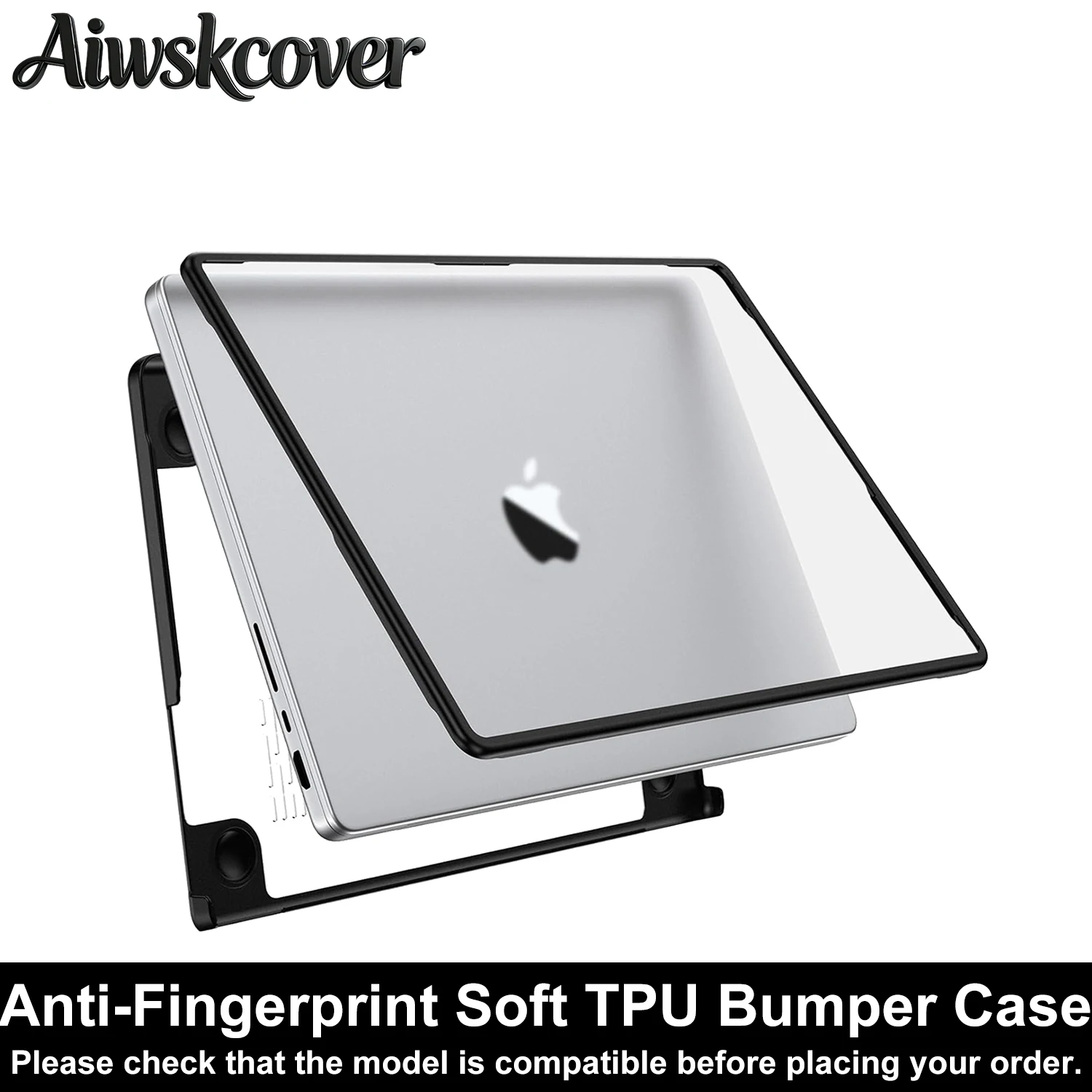 Твердий чохол із ТПУ для MacBook Pro 14/16 дюймів M5 2026 2025-2021 років випуску M4 M3 M2 M1 Pro/Max Chip, чохол для Air 13.6/15 дюймів M5