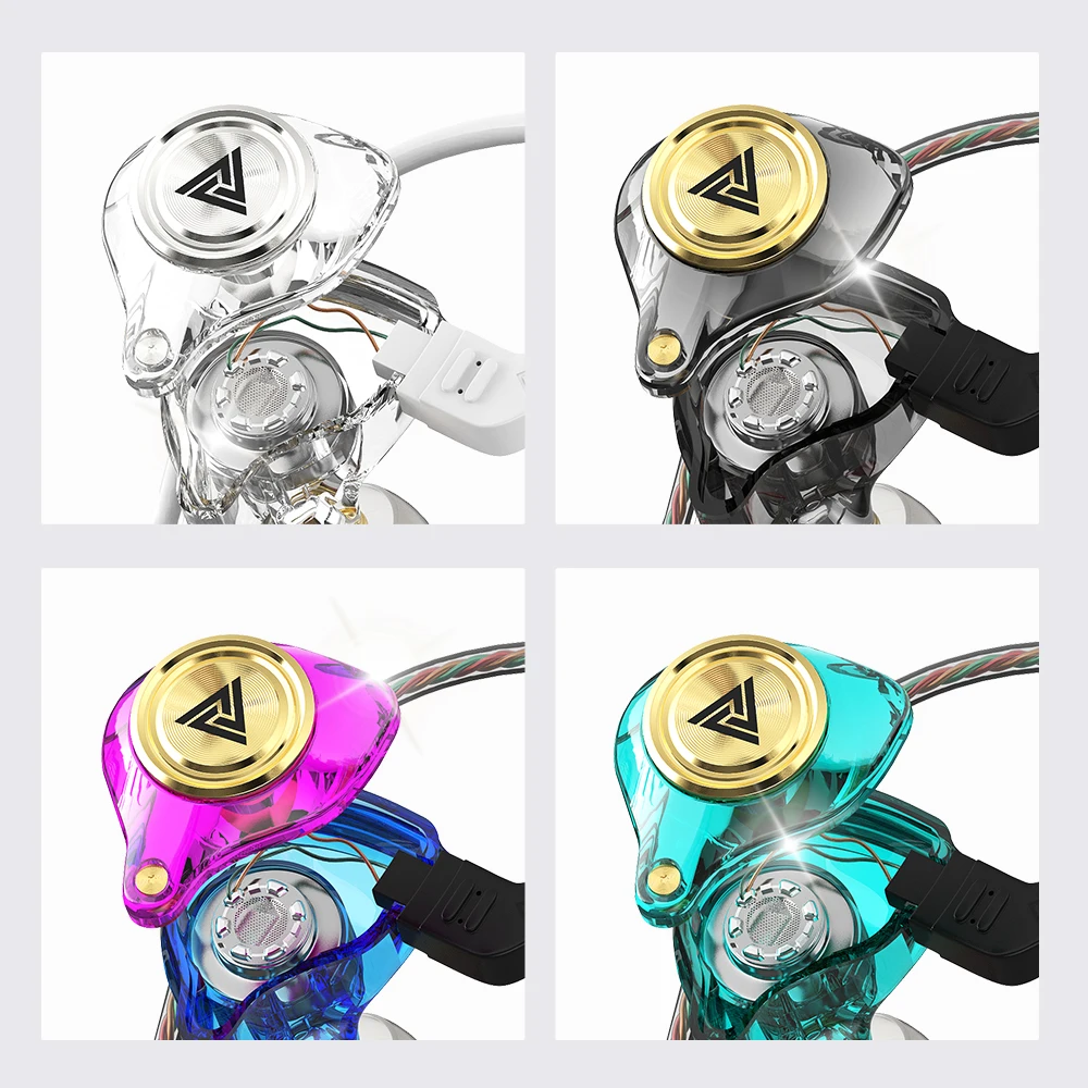 ♡AK♡ QKZ AK3 Dynamic HIFI Bass In Ear Monitor Earphones