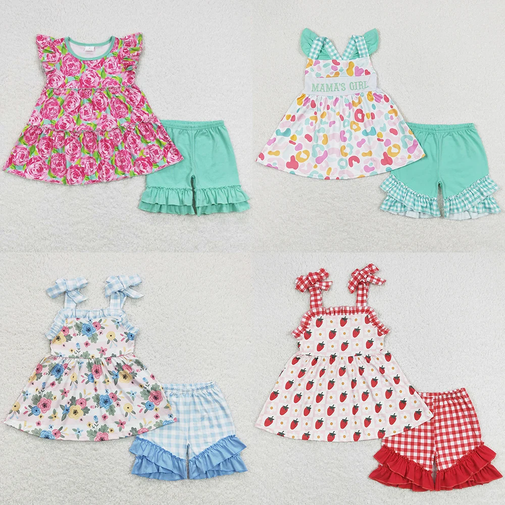 Sweet Floral Summer Outfit Set 1