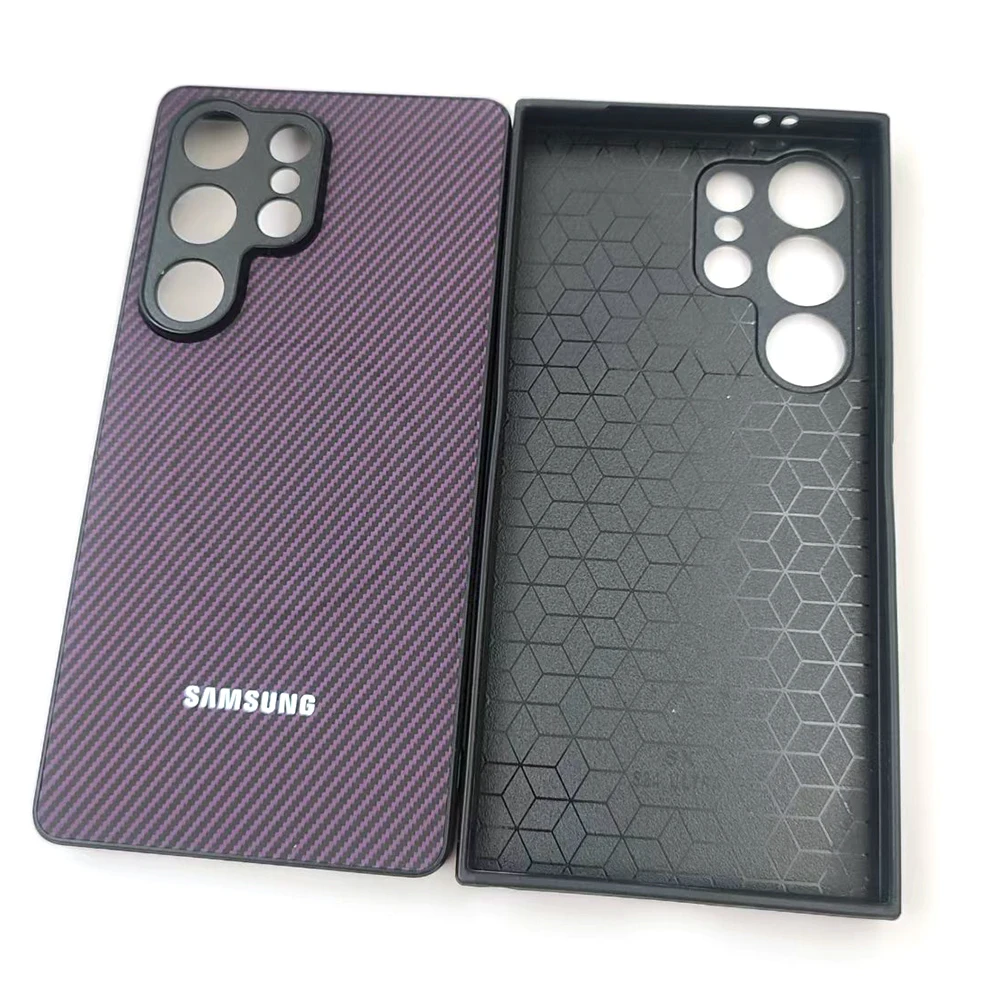 Carbon Fiber Magnetic Magsafe-Compatible Case - Wireless Charging Bumper Cover