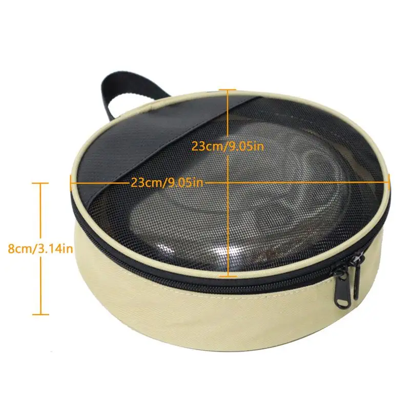 Bolsa Organizadora Impermeable Para Menaje De Camping - Para Tazones, Platos Y Utensilios, Ideal Para Picnic Y Senderismo