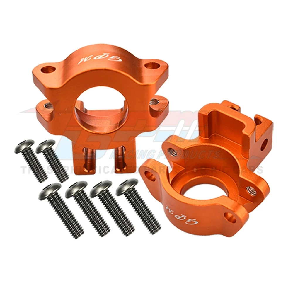 GPM Support De Servo Aluminium Pour Traxxas Unlimited Desert Racer 4X4 (#85076-4) – Orange, 1 Jeu, Pièce De Rechange Haute Résistance