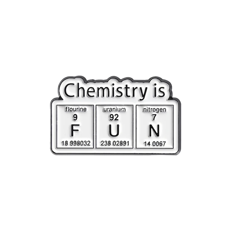Creative Code Enamel Pin: Programmer & Chemistry Inspired Metal Brooch Badge
