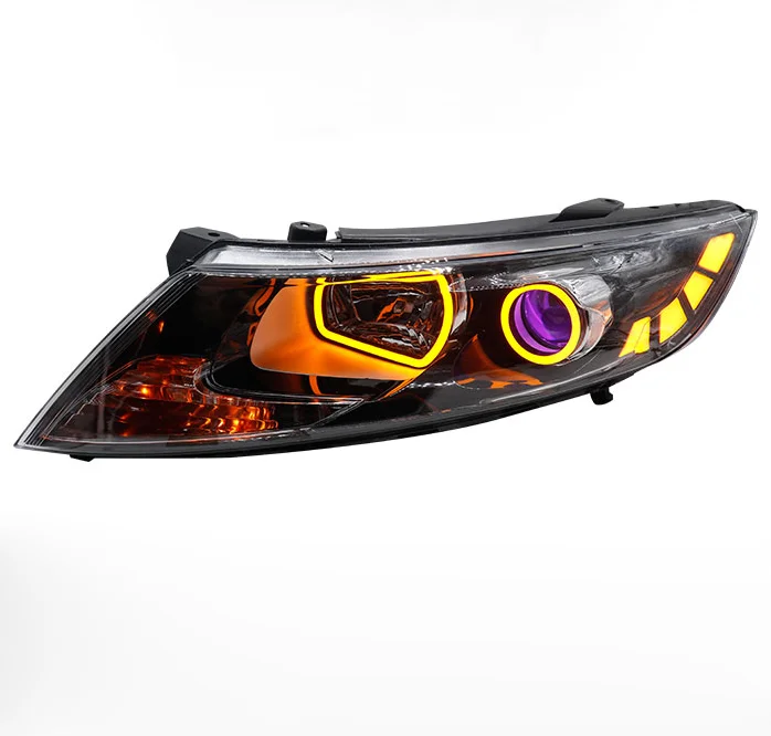 Guangzhou Kia K5 Accessories Car Headlight Assembly for KIA K5 2010