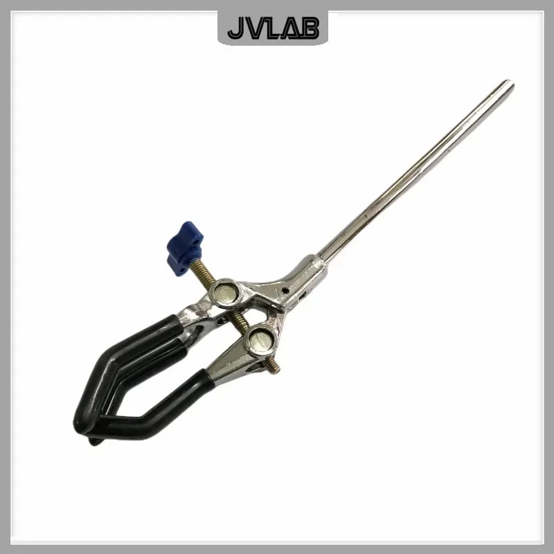 Dual Adjustable Universal Three-Jaw Laboratory Clamp - Zinc Alloy Flask Holder
